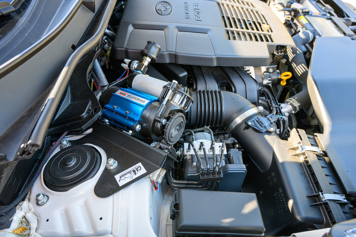 CAtuned Off-Road 2026 Subaru Forester ARB Compact Air Compressor with Mount and Air Fitting Kit - 4 Wheel Overland