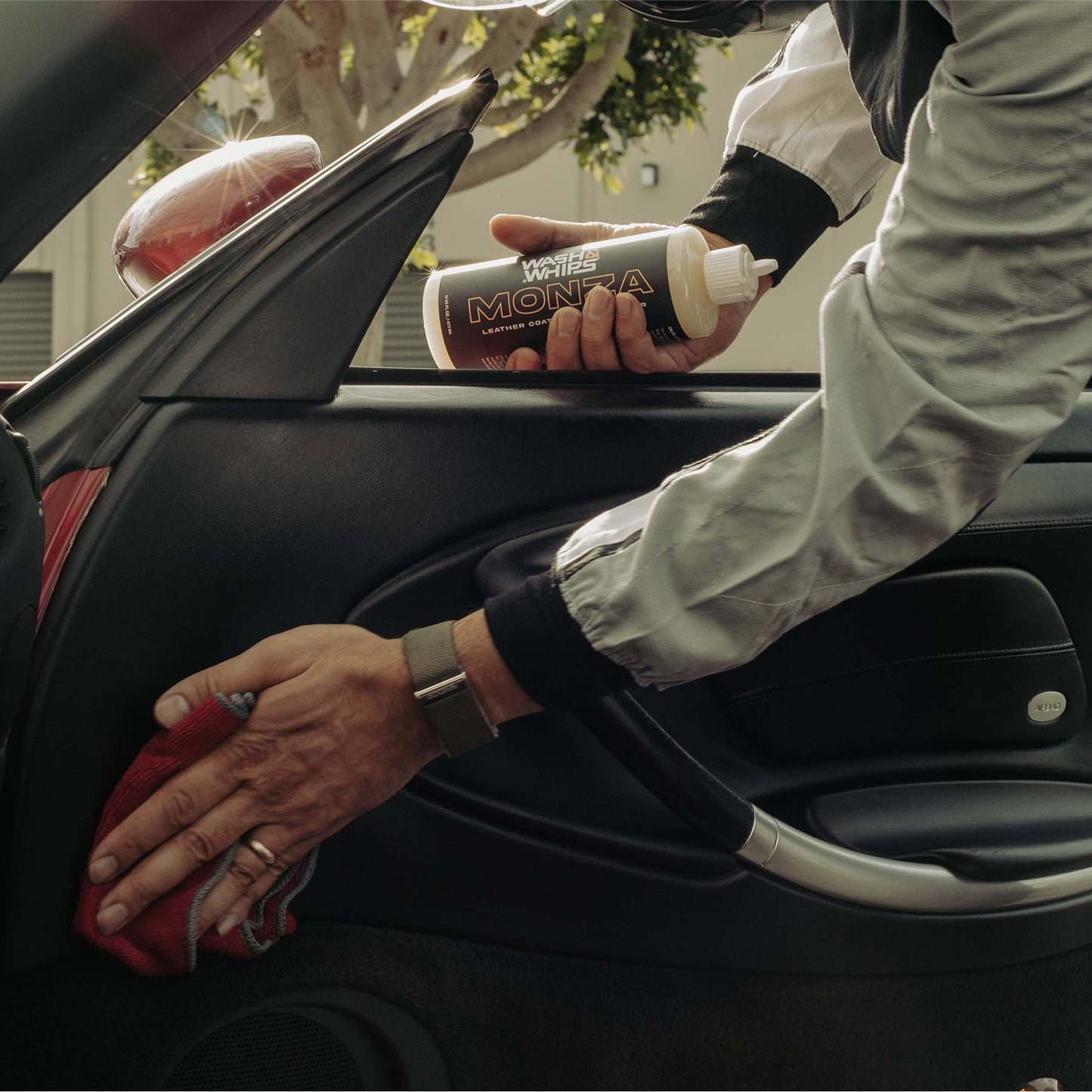 WASH&WHIPS Monza Leather Coating & Conditioner - 4 Wheel Overland