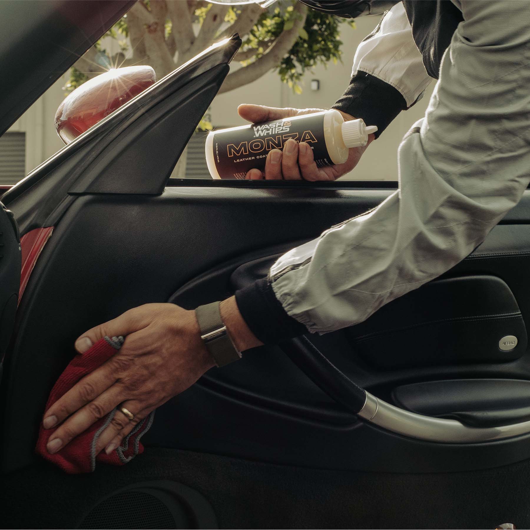 WASH&WHIPS Monza Leather Coating & Conditioner - 4 Wheel Overland