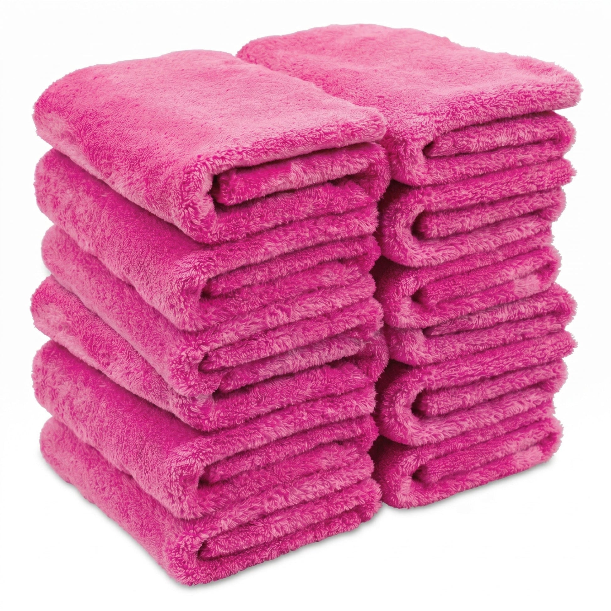 WASH&WHIPS Edgeless Microfiber Coral Fleece with Ultrasonic Edge 3 Pack - 4 Wheel Overland