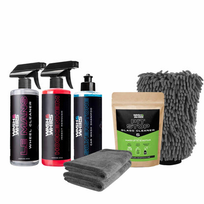 WASH&WHIPS New Car Care Kit - 4 Wheel Overland