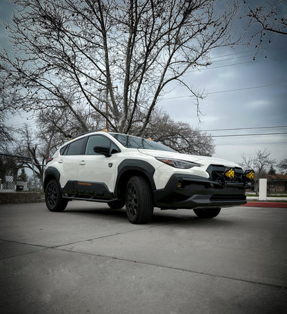 CAtuned Off-Road Subaru Crosstrek Rock Sliders - 4 Wheel Overland
