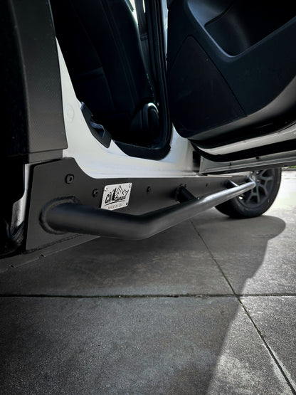 CAtuned Off-Road 2024+ Subaru Crosstrek Rock Sliders - 4 Wheel Overland