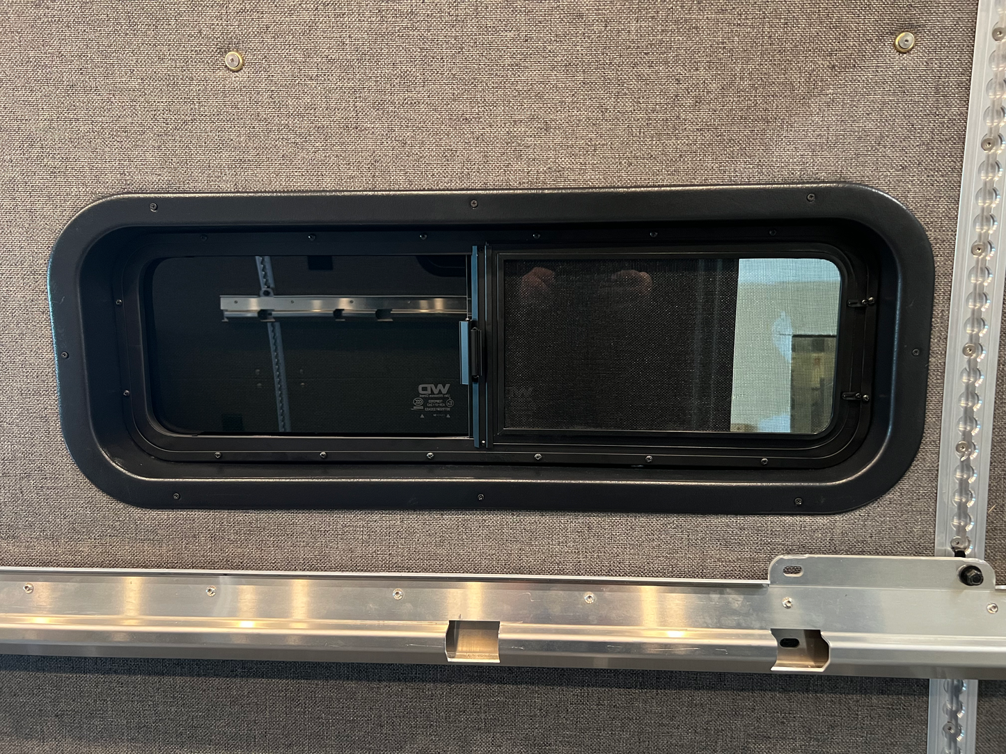 Ford Transit Rear Half-Slider Window Trim Ring - 4 Wheel Overland