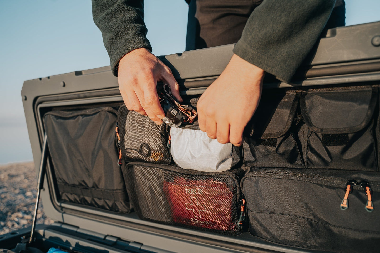 95L Lid Organizer - 4 Wheel Overland