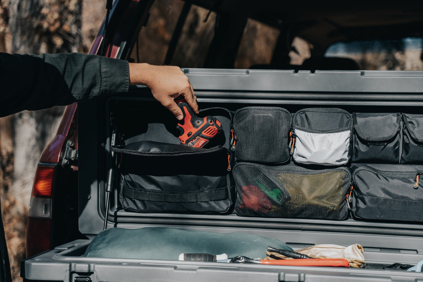 95L Lid Organizer - 4 Wheel Overland