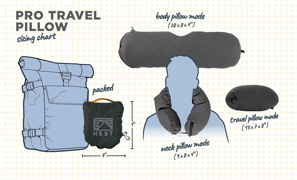 Pro Travel Pillow - 4 Wheel Overland