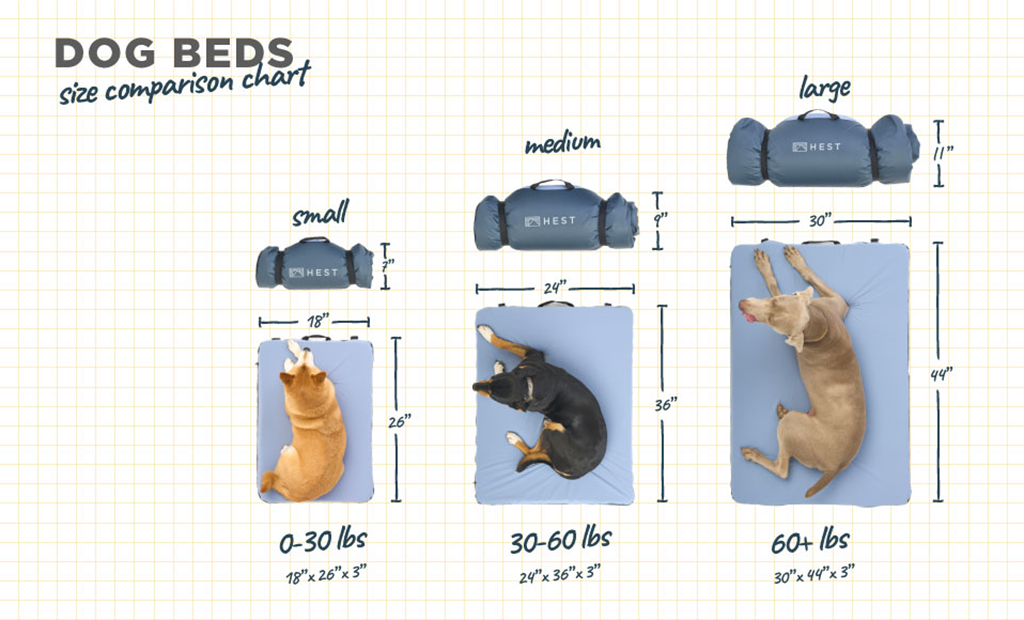 HEST Dog Bed - 4 Wheel Overland