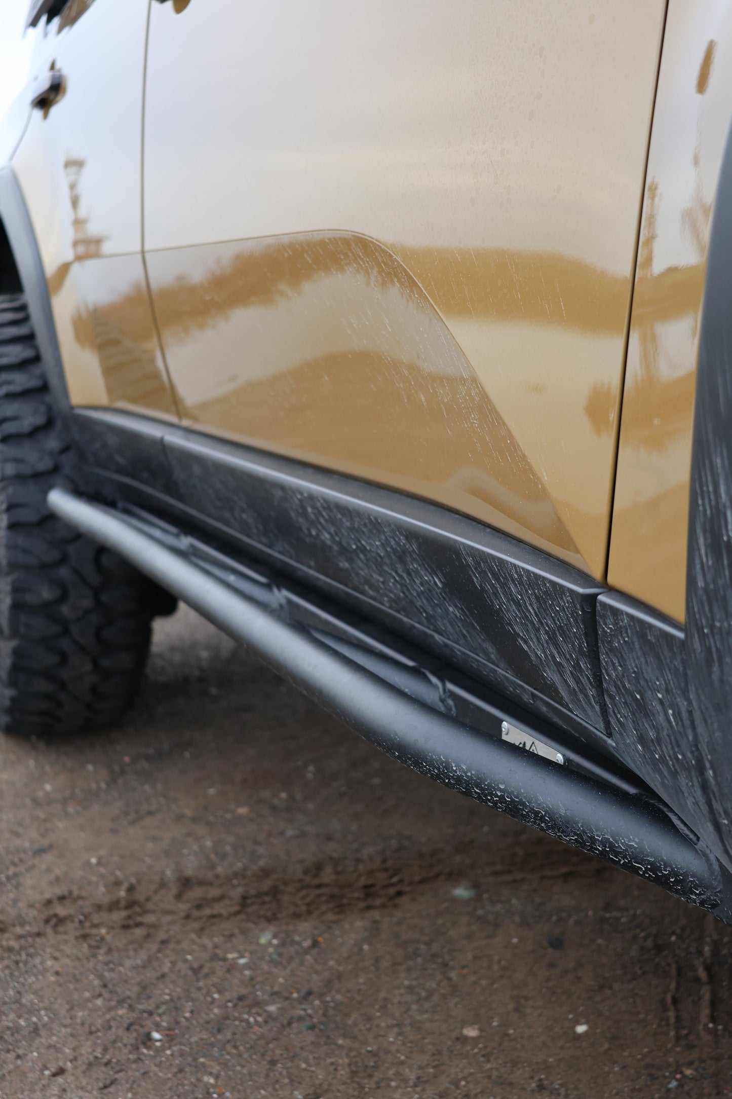 CAtuned Toyota Land Cruiser Rock Sliders - 4 Wheel Overland