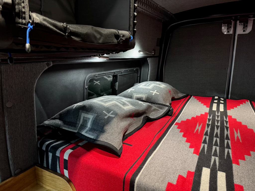 Ford Transit Innie Sleeper: Passenger-Side - 4 Wheel Overland