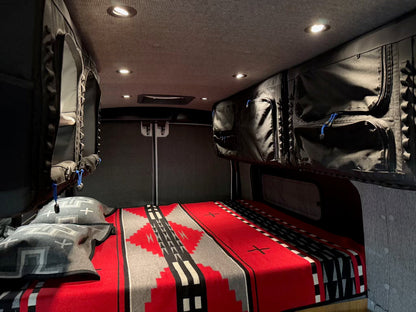 Ford Transit Innie Sleeper: Passenger-Side - 4 Wheel Overland