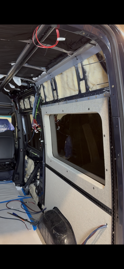 Sprinter 144 Innie Pocket Sleeper Pair (Rear Quarter Window Trim Rings) - 4 Wheel Overland