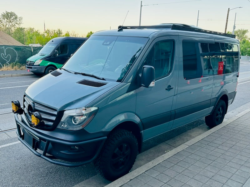 SPRINTER 144" LOW ROOF STEALTH ROOF RACK - 4 Wheel Overland