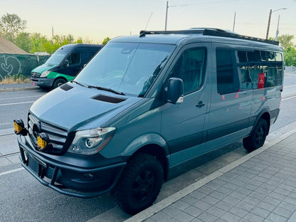 SPRINTER 144" LOW ROOF STEALTH ROOF RACK - 4 Wheel Overland