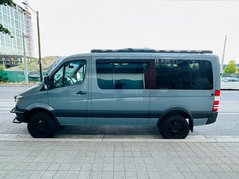 SPRINTER 144" LOW ROOF STEALTH ROOF RACK - 4 Wheel Overland