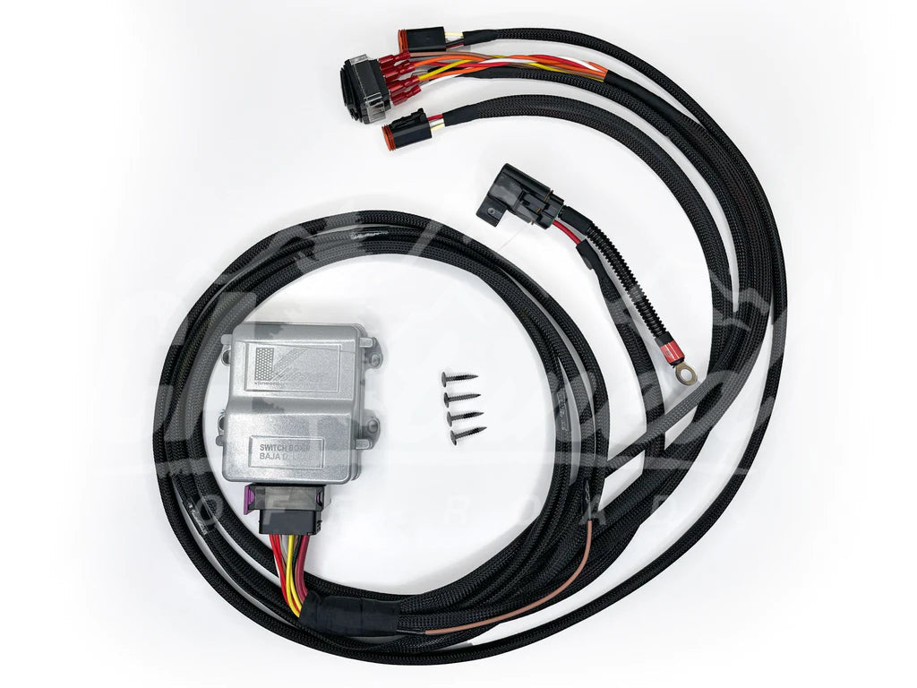 CAtuned Off-Road Light Harness for Baja Designs Lights for 2019+ Mercedes-Benz Sprinter - 4 Wheel Overland