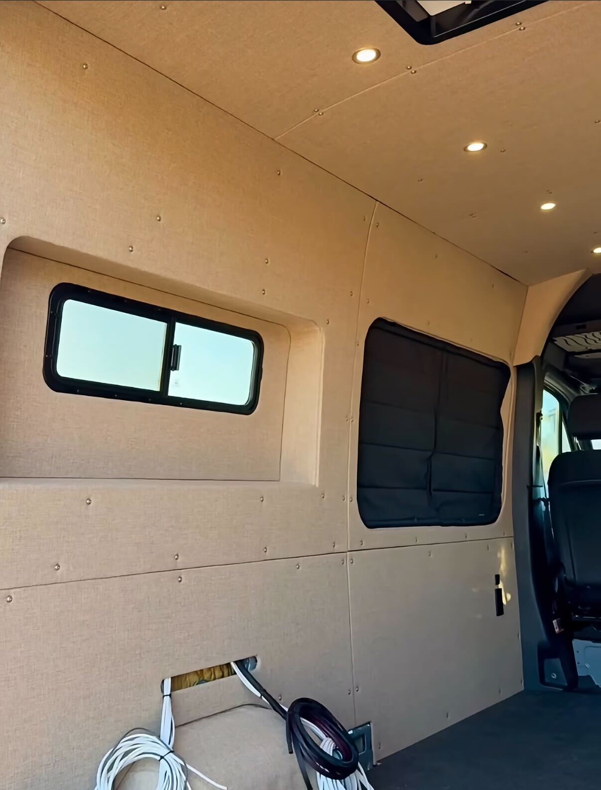 Mercedes Sprinter Rear Half-Slider Window Trim Ring - 4 Wheel Overland