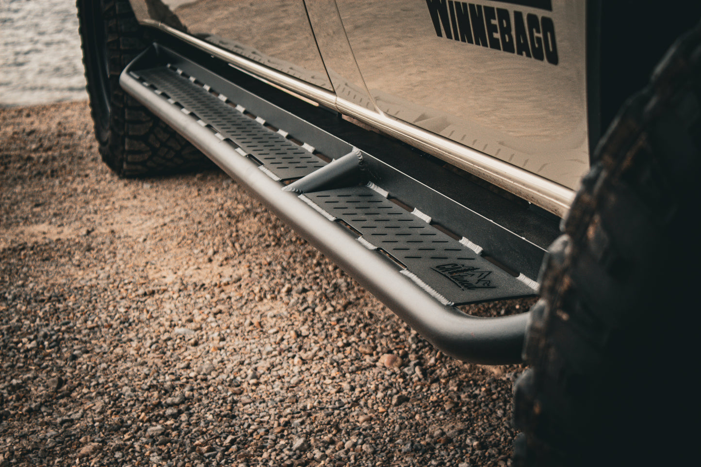 CAtuned Off-Road Mercedes Sprinter Side Steps - 4 Wheel Overland