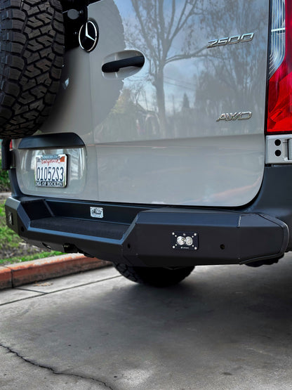 CAtuned Off-Road 2019-2024+ Sprinter Rear Bumper - 4 Wheel Overland