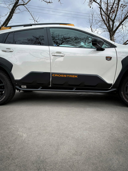 CAtuned Off-Road 2024+ Subaru Crosstrek Rock Sliders - 4 Wheel Overland