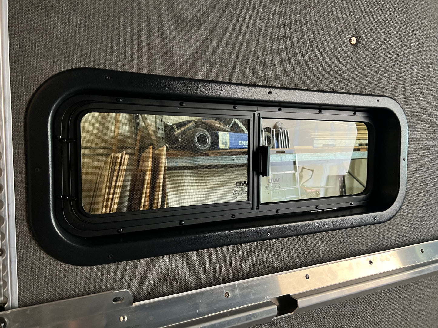 Mercedes Sprinter Rear Half-Slider Window Trim Ring - 4 Wheel Overland