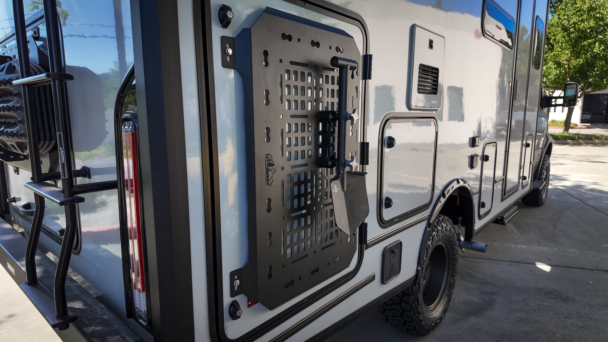 CAtuned Off-Road Mercedes Sprinter Ekko External MOLLE Panels - 4 Wheel Overland