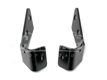 CAtuned Off-Road 2019+ Sprinter Ditch Light Brackets - 4 Wheel Overland