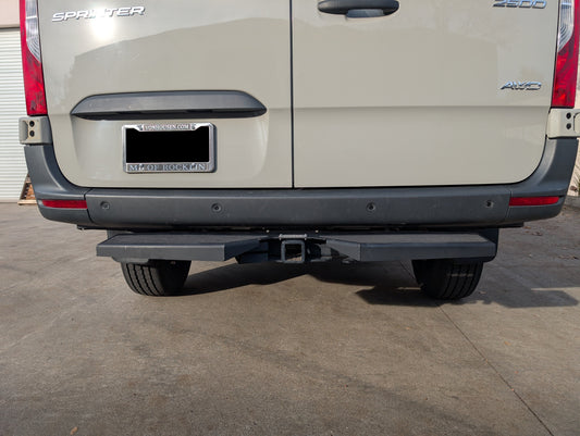 Mercedes Sprinter Rear XL Plateau Step - 4 Wheel Overland