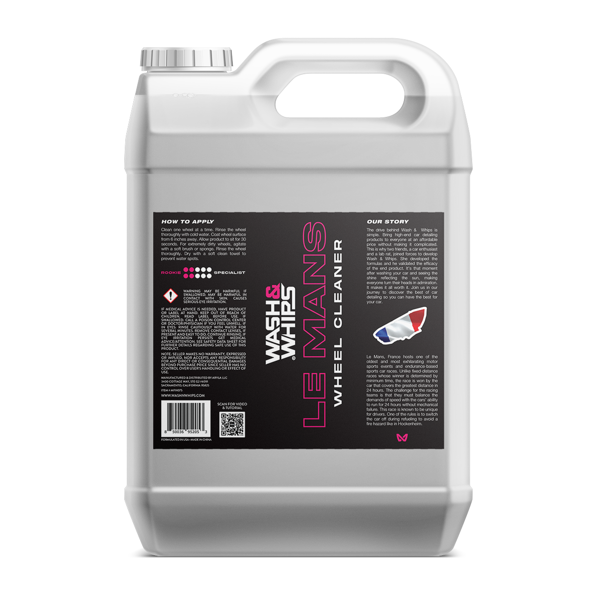 WASH&WHIPS Le Mans Wheel Cleaner - 4 Wheel Overland