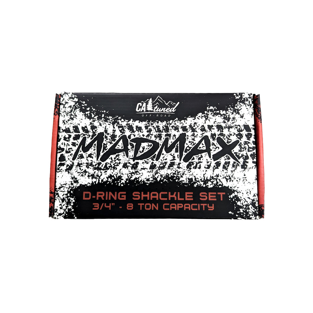 CAtuned Off-Road MadMax Shackle D-Rings - 4 Wheel Overland