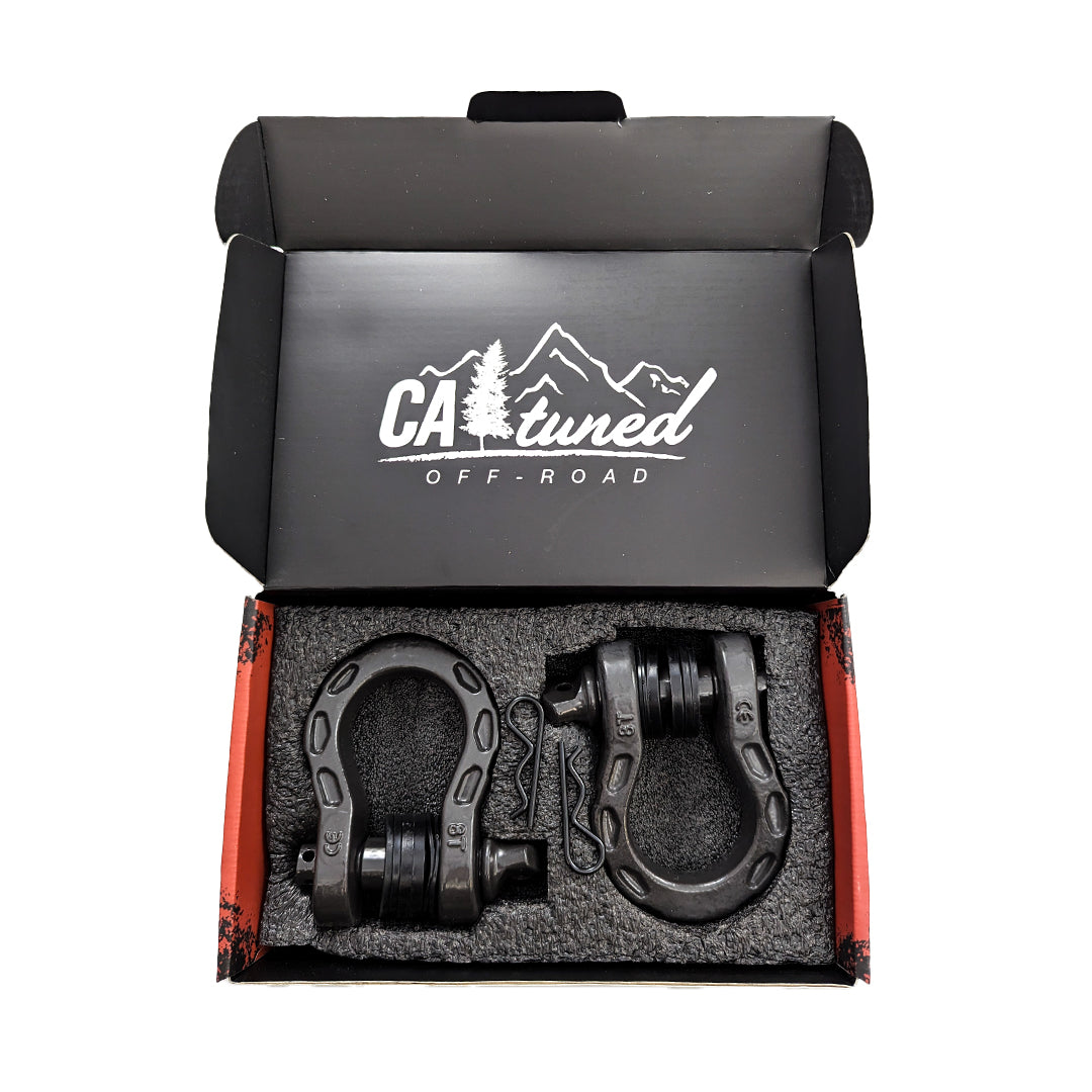 CAtuned Off-Road MadMax Shackle D-Rings - 4 Wheel Overland