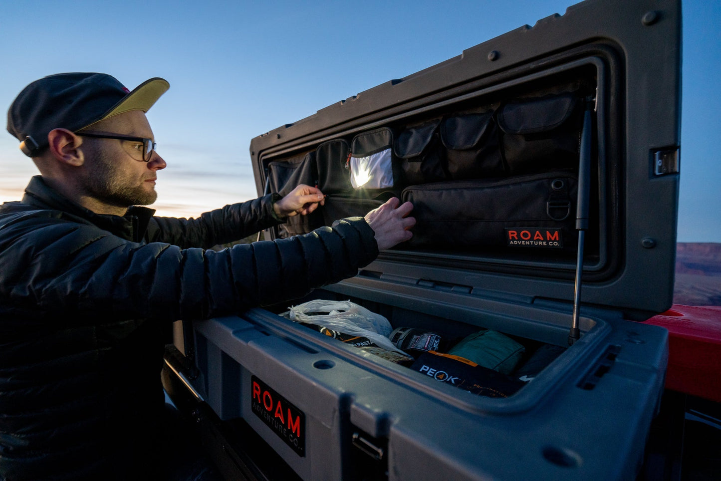 95L Lid Organizer - 4 Wheel Overland