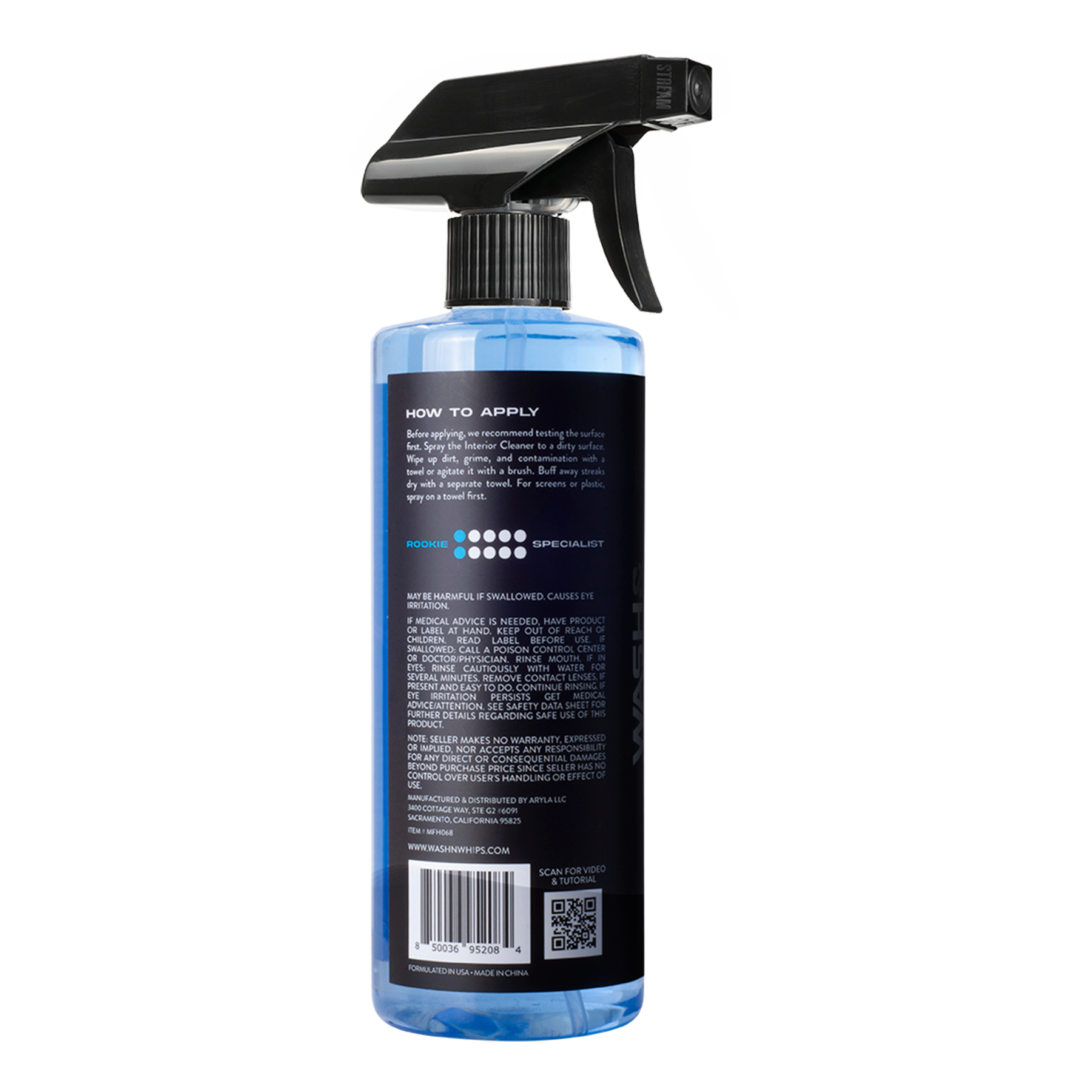 WASH&WHIPS Monaco Interior Cleaner - 4 Wheel Overland