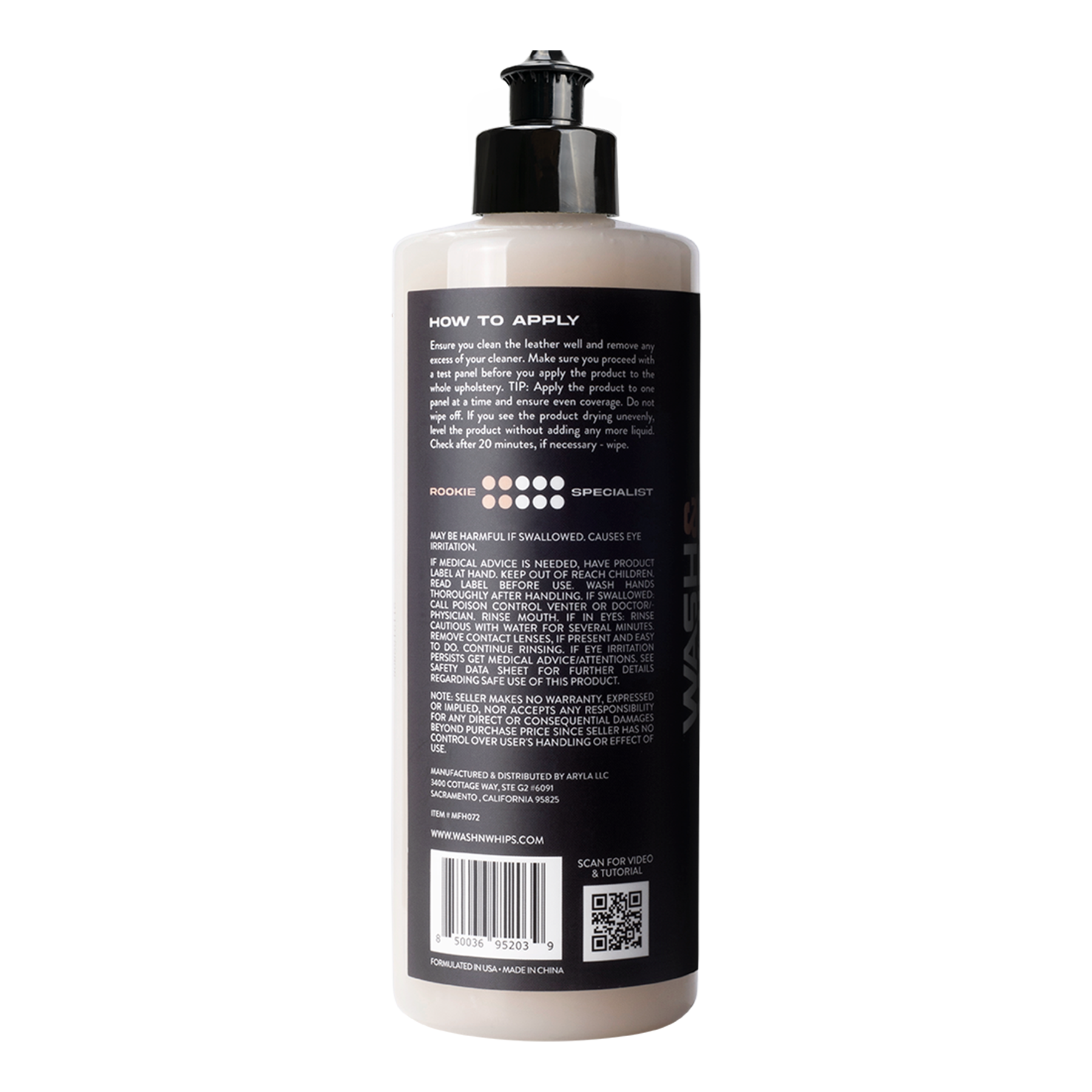 WASH&WHIPS Monza Leather Coating & Conditioner - 4 Wheel Overland