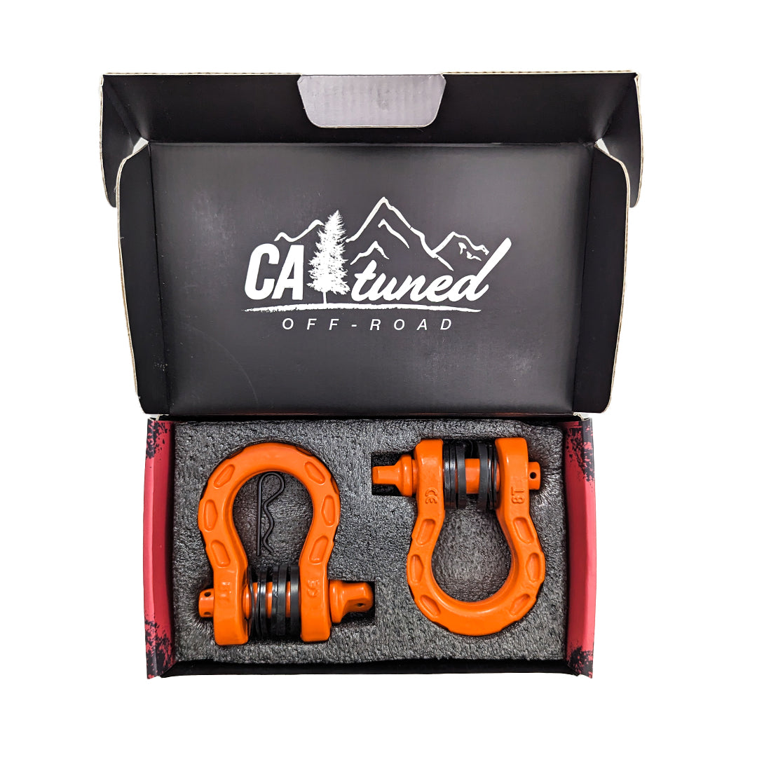 CAtuned Off-Road MadMax Shackle D-Rings - 4 Wheel Overland