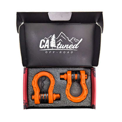 CAtuned Off-Road MadMax Shackle D-Rings - 4 Wheel Overland