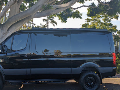 SPRINTER 144" LOW ROOF STEALTH ROOF RACK - 4 Wheel Overland