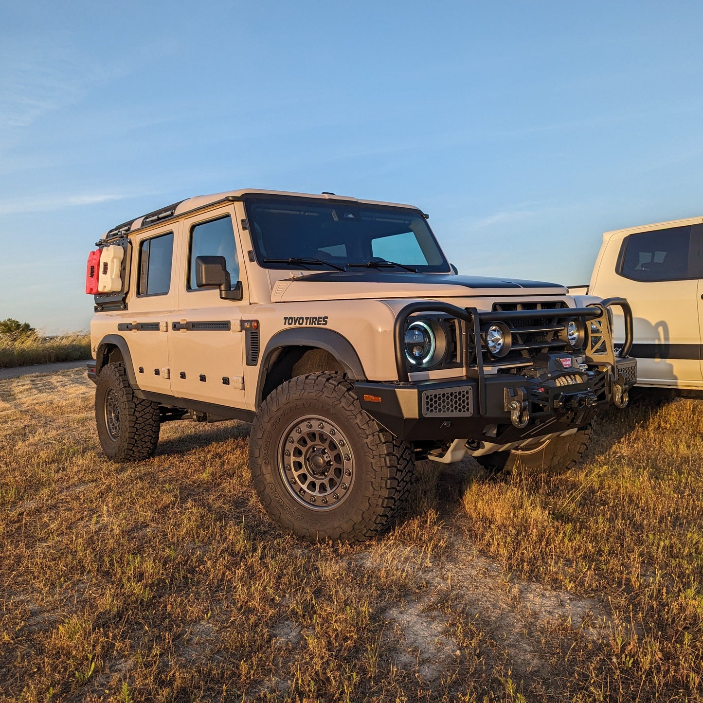 CAtuned Off-Road Ineos Grenadier Bull Bar Front Bumper Addition - 4 Wheel Overland
