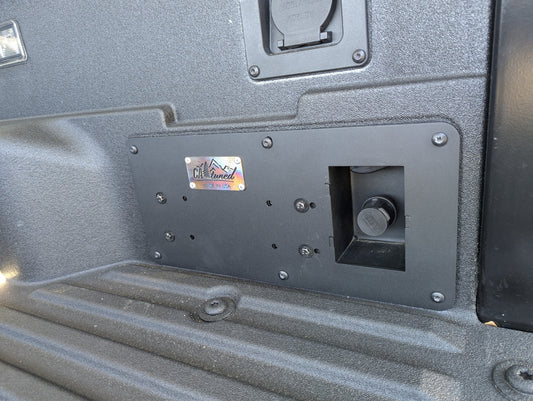 CAtuned Off-Road ARB Twin Air Compressor Rear Bed Mount for Toyota Tacoma - 4 Wheel Overland