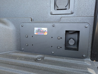 CAtuned Off-Road ARB Twin Air Compressor Rear Bed Mount for Toyota Tacoma - 4 Wheel Overland