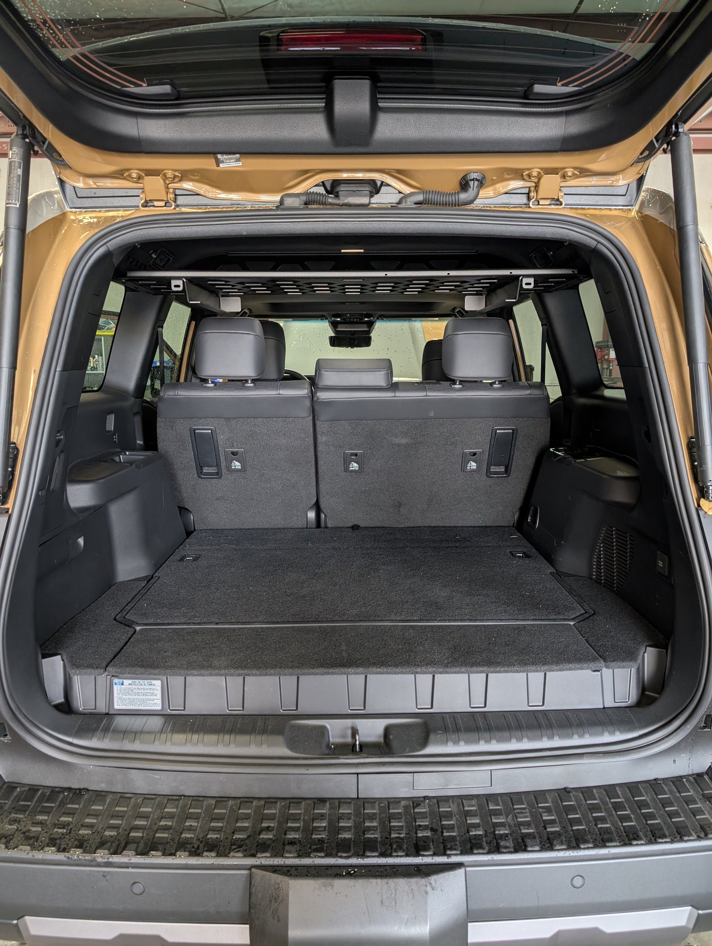 CAtuned Off-Road Land Cruiser and Lexus GX550 Upper Multipurpose Shelf - 4 Wheel Overland