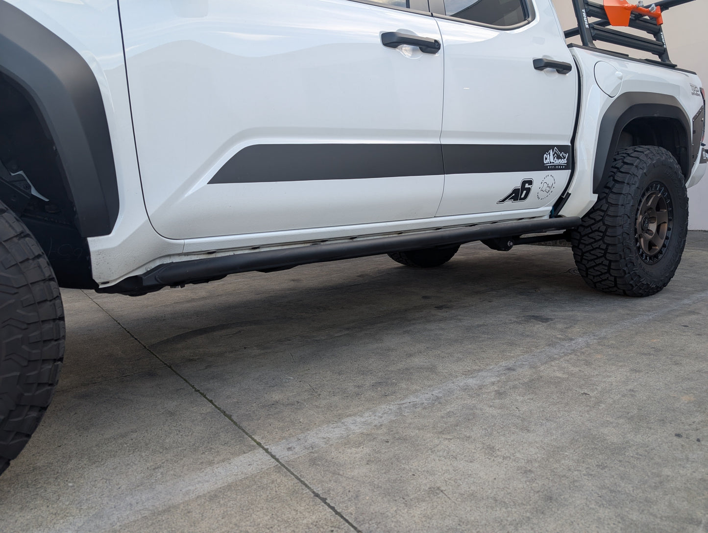 CAtuned Toyota Tacoma Rock Sliders - 4 Wheel Overland