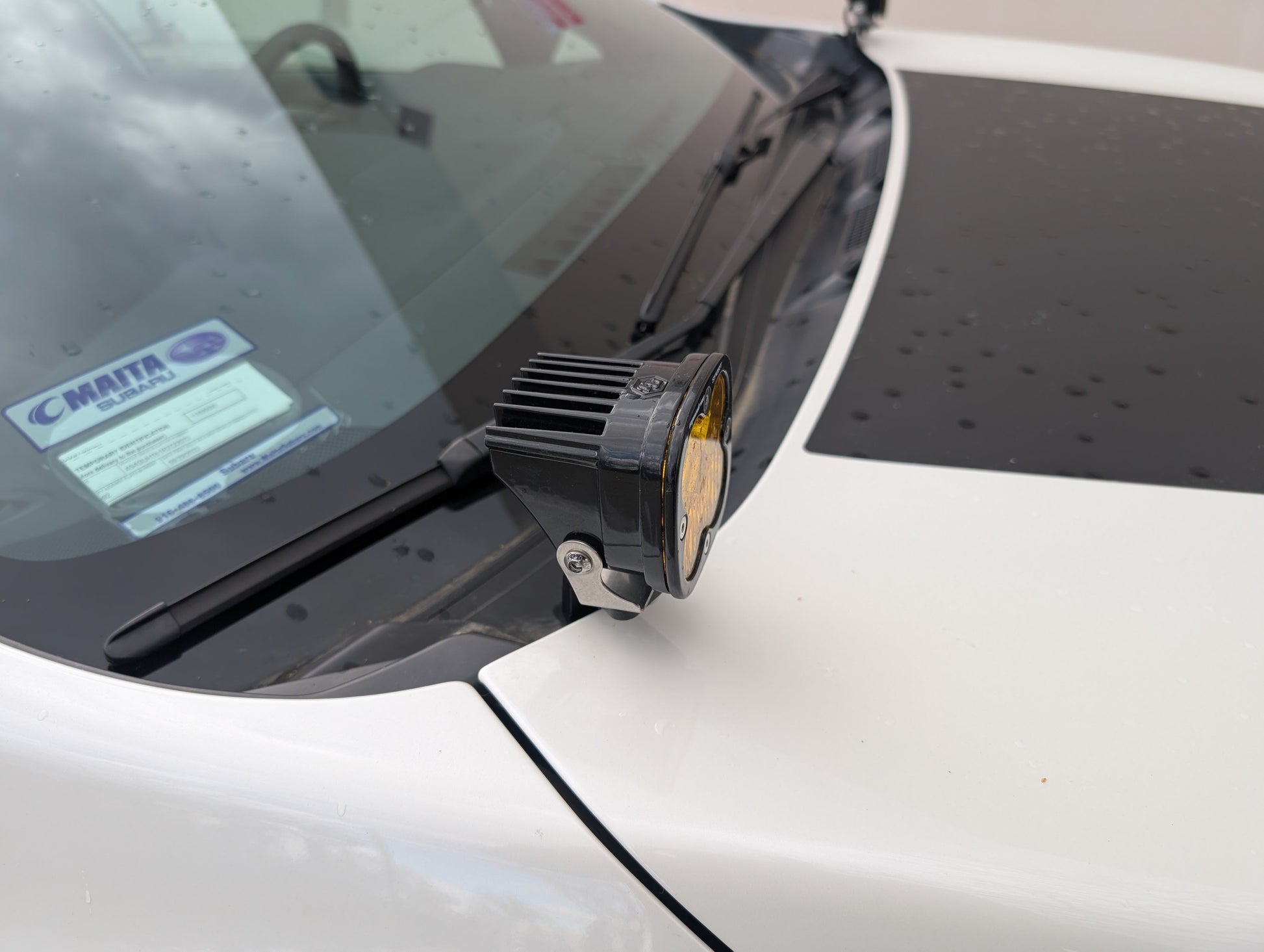 CAtuned Off-Road Subaru Crosstrek Ditch Light Brackets - 4 Wheel Overland
