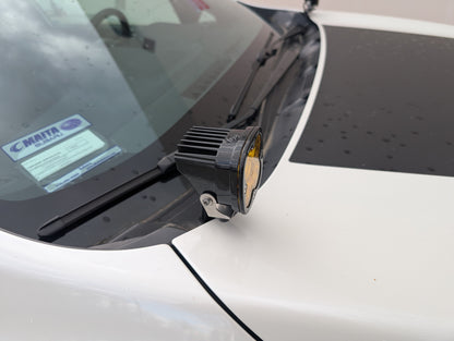CAtuned Off-Road Subaru Crosstrek Ditch Light Brackets - 4 Wheel Overland