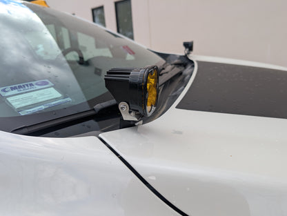 CAtuned Off-Road Subaru Crosstrek Ditch Light Brackets - 4 Wheel Overland