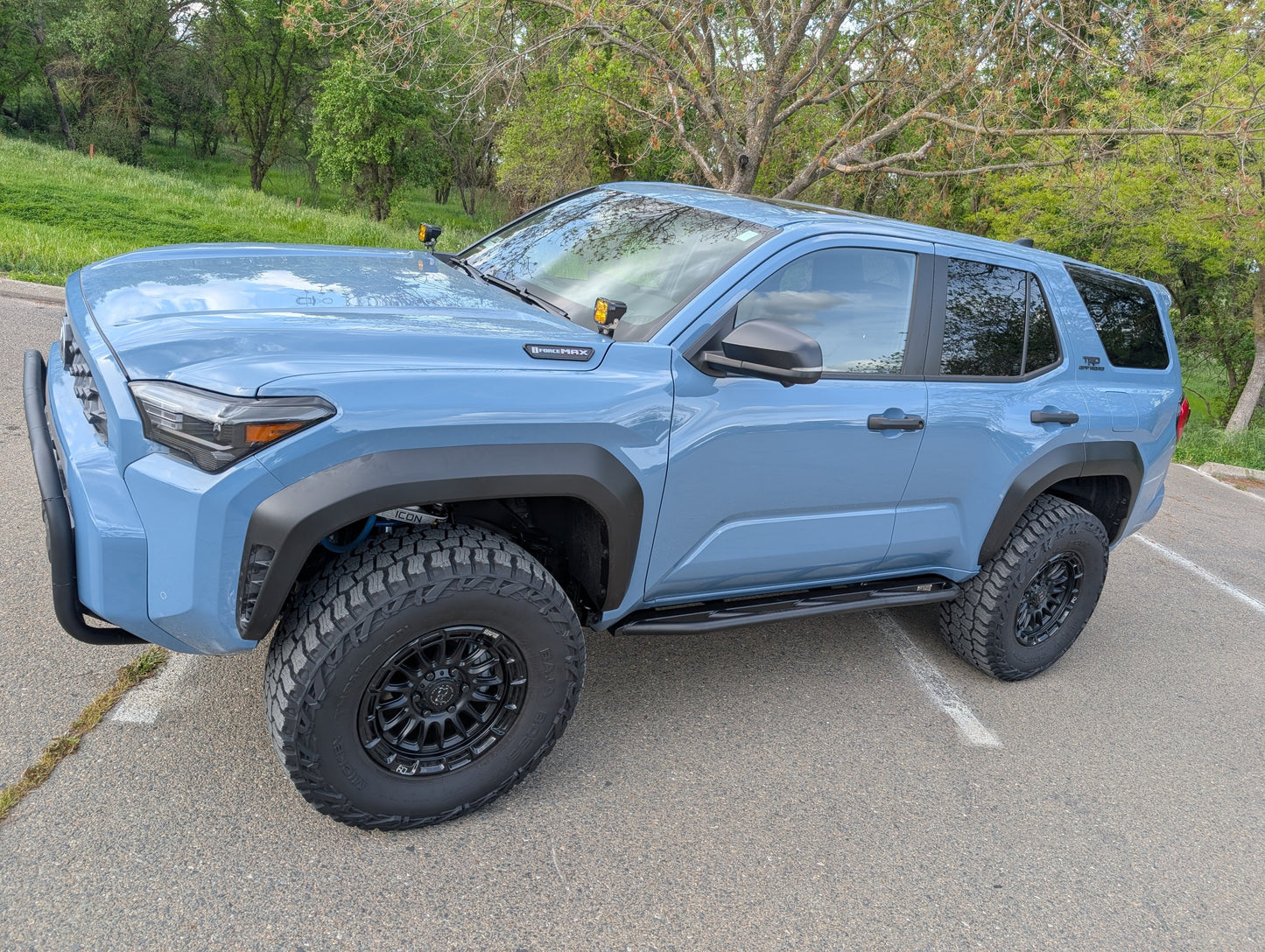 CAtuned Toyota 4Runner Rock Sliders - 4 Wheel Overland