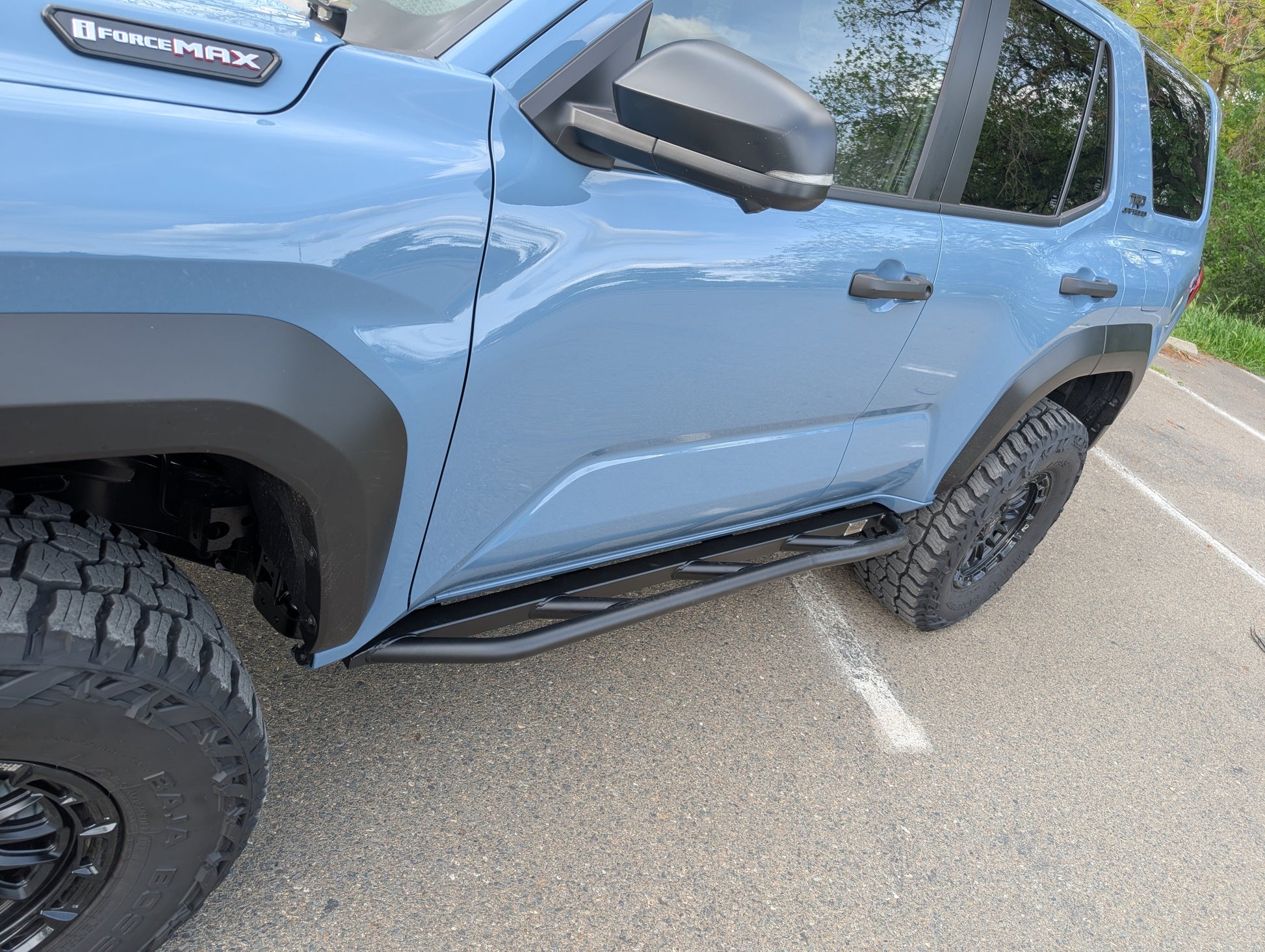 CAtuned Toyota 4Runner Rock Sliders - 4 Wheel Overland