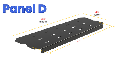 UNIVERSAL ROOF RACK DECKING PANELS - 4 Wheel Overland