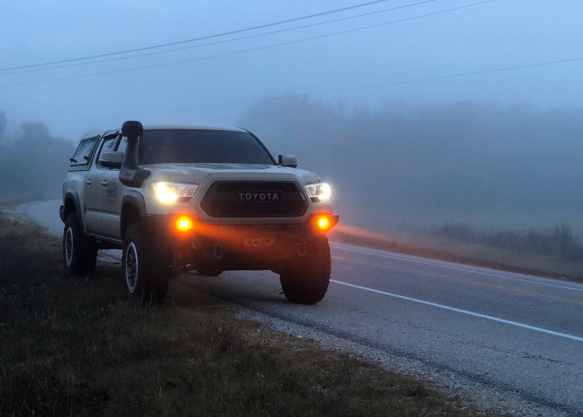Pathfinder - 2" Surface Mount Amber Spot - 4 Wheel Overland