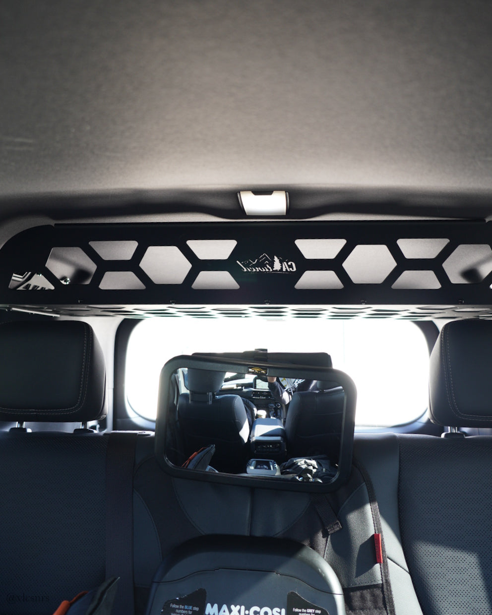 CAtuned Off-Road Land Cruiser and Lexus GX550 Upper Multipurpose Shelf - 4 Wheel Overland
